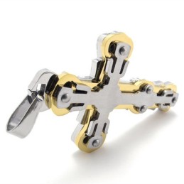 Gouden Titanium Kruishanger