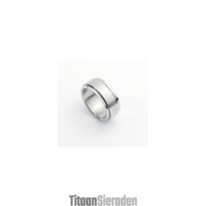 Titanium Ring Voor Heren