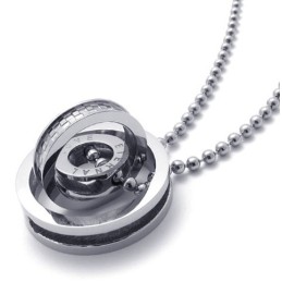 Zilveren Accent Meerdere Ringen Geliefden Titanium Hanger