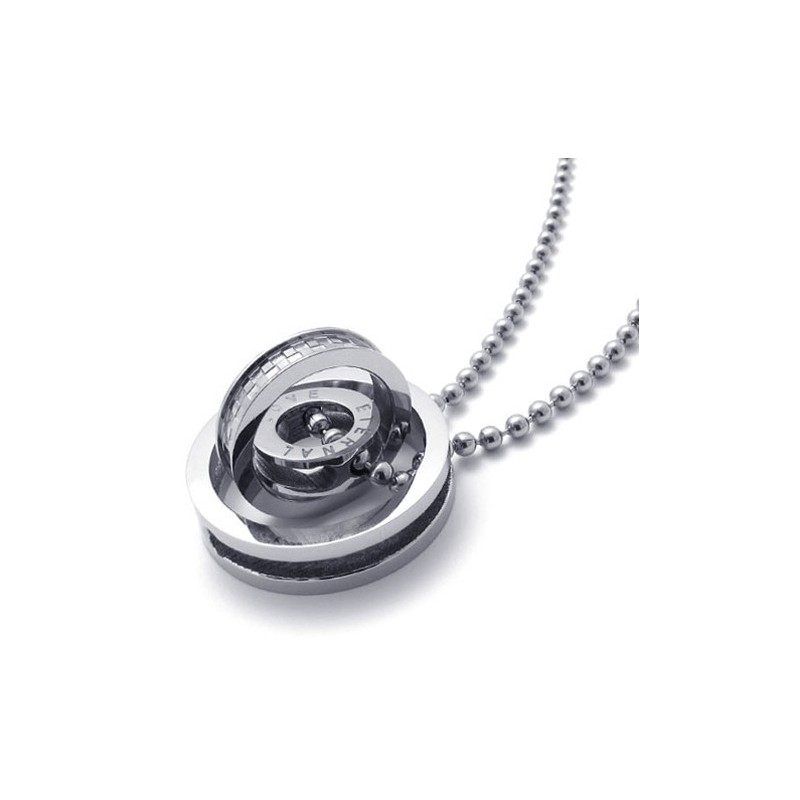 Zilveren Accent Meerdere Ringen Geliefden Titanium Hanger