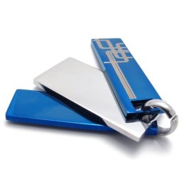 Blauwe Titanium Hanger