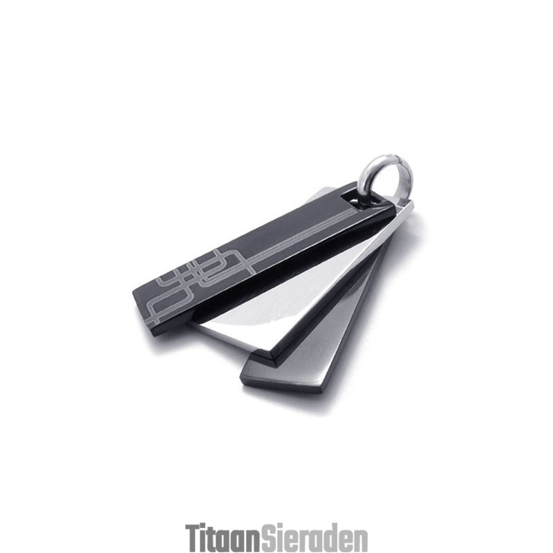 Zwarte Titanium Hanger Zwarte Titanium Hanger