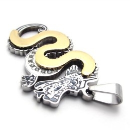 Gouden Draak Titanium Hanger