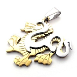 Gouden Draak Titanium Hanger
