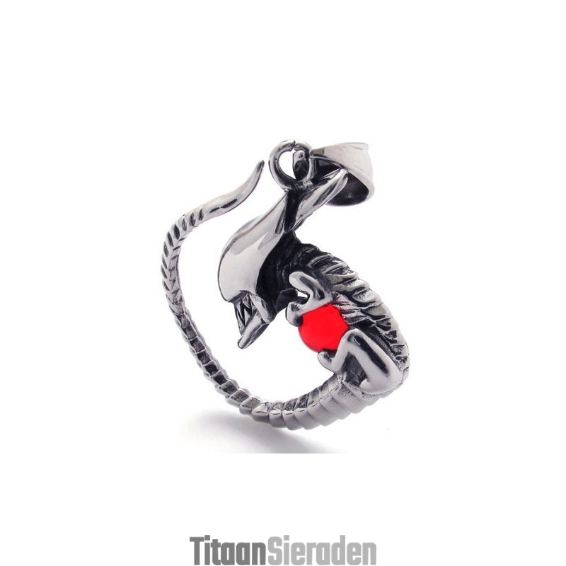 Rode Diamanten Titanium Hanger Rode Diamanten Titanium Hanger