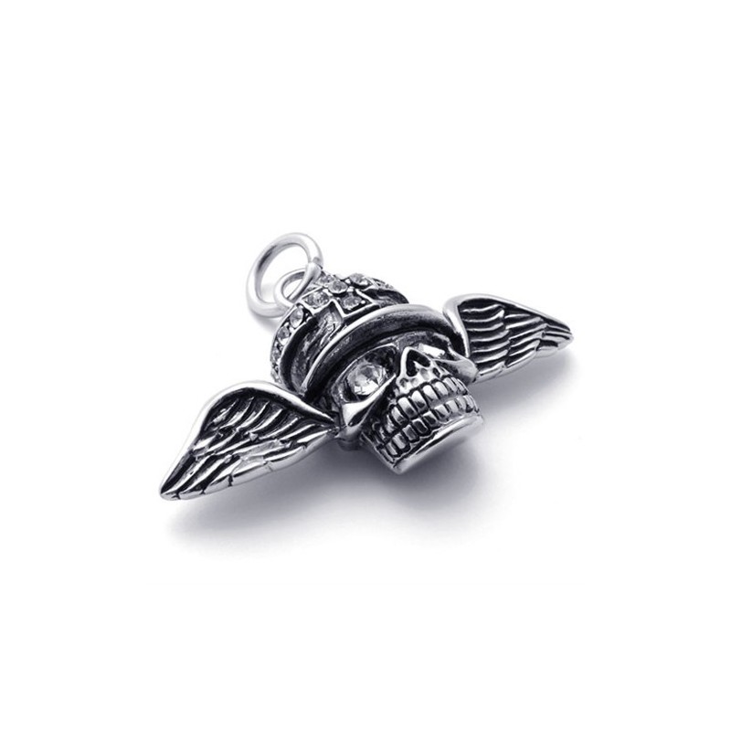 Wings Skull Diamant Titanium Hanger Wings Skull Diamant Titanium Hanger