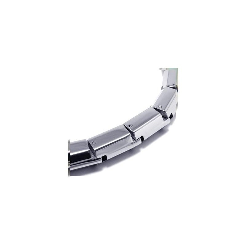 Heren Jongens Zilveren Pure Titanium Charm Bangle Armband Heren Jongens Zilveren Pure Titanium Charm Bangle Armband