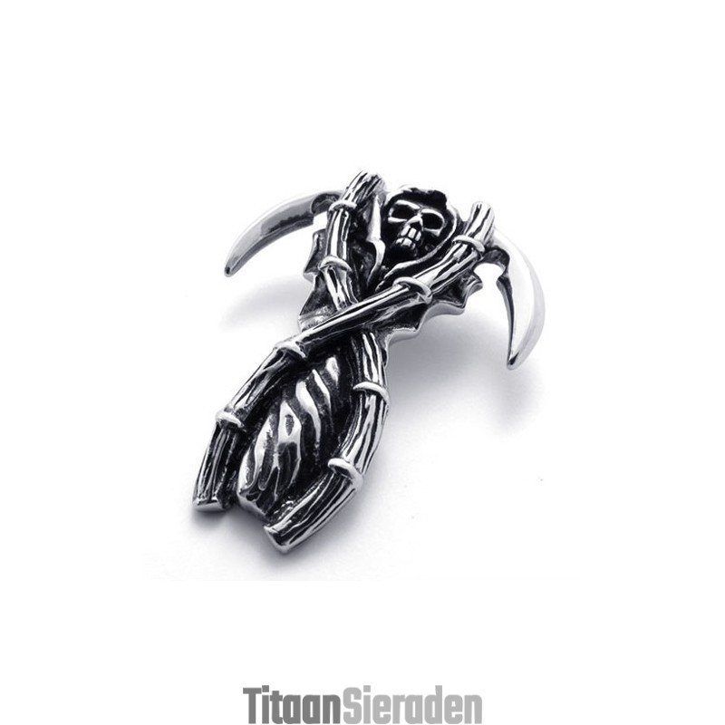Ghost Skull Titanium Hanger Ghost Skull Titanium Hanger