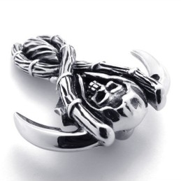 Ghost Skull Titanium Hanger