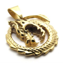 Gouden Draak Titanium Hanger