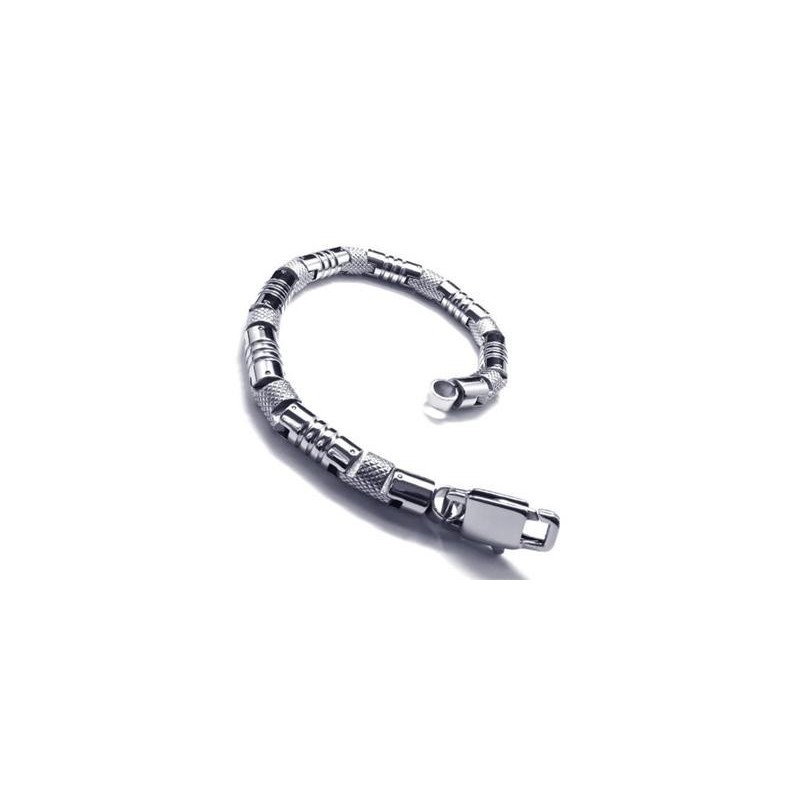 Heren Charm Zilveren 316L Pure Titanium Armband Bangle