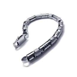 Heren Charm Zilveren 316L Pure Titanium Armband Bangle