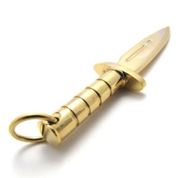 Gouden Dolk Titanium Hanger