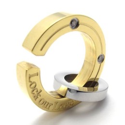 Gold Lovers Dames Titanium Hanger