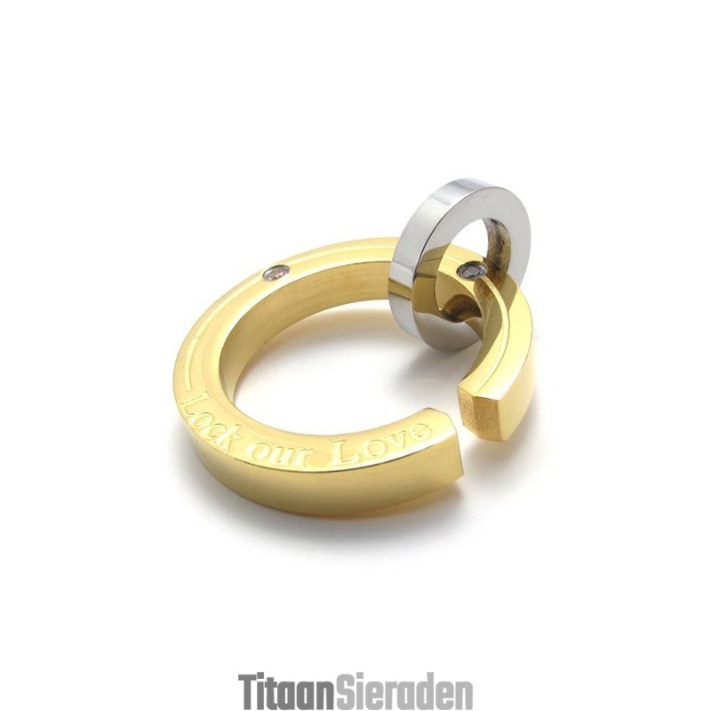 Gold Lovers Heren Titanium Hanger Gold Lovers Heren Titanium Hanger