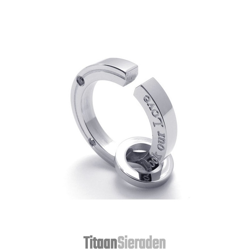Lovers Titanium Hanger Voor Mannen