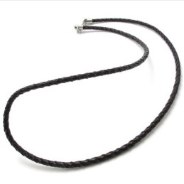 20 Inch Bruine Titanium Ketting