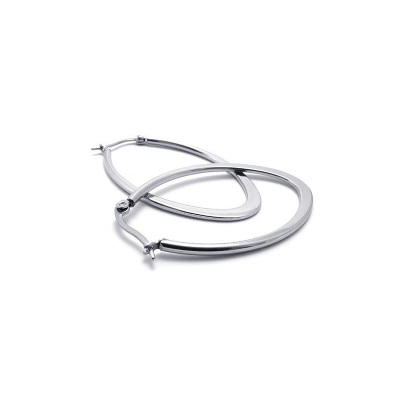 O-Ring Titanium Oorbellen O-Ring Titanium Oorbellen