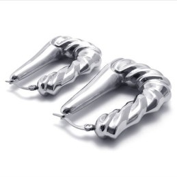 Pijp Titanium Oorbellen