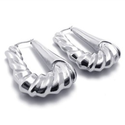 Pijp Titanium Oorbellen