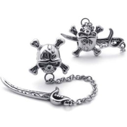 Zwaard Titanium Oorbellen