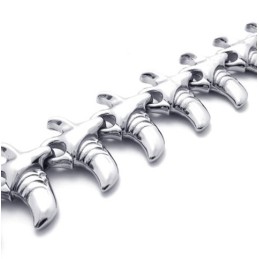 8,7 Inch Hoorn Titanium Armband