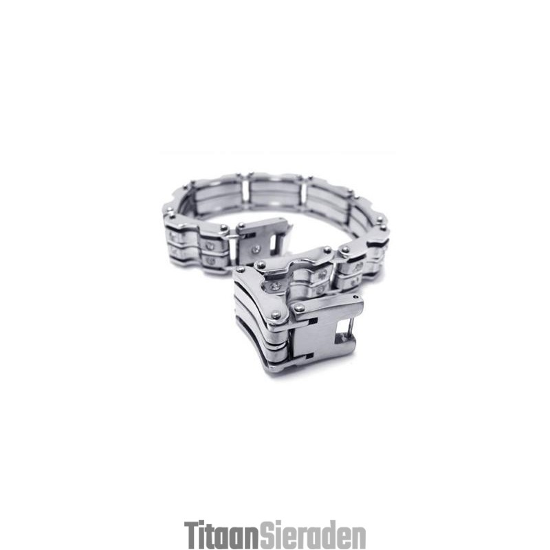 Heren Jongens Zilveren Bedel Pure Titanium Armband Bangle Heren Jongens Zilveren Bedel Pure Titanium Armband Bangle