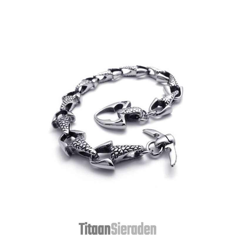8,9 Inch Titanium Armband 8,9 Inch Titanium Armband