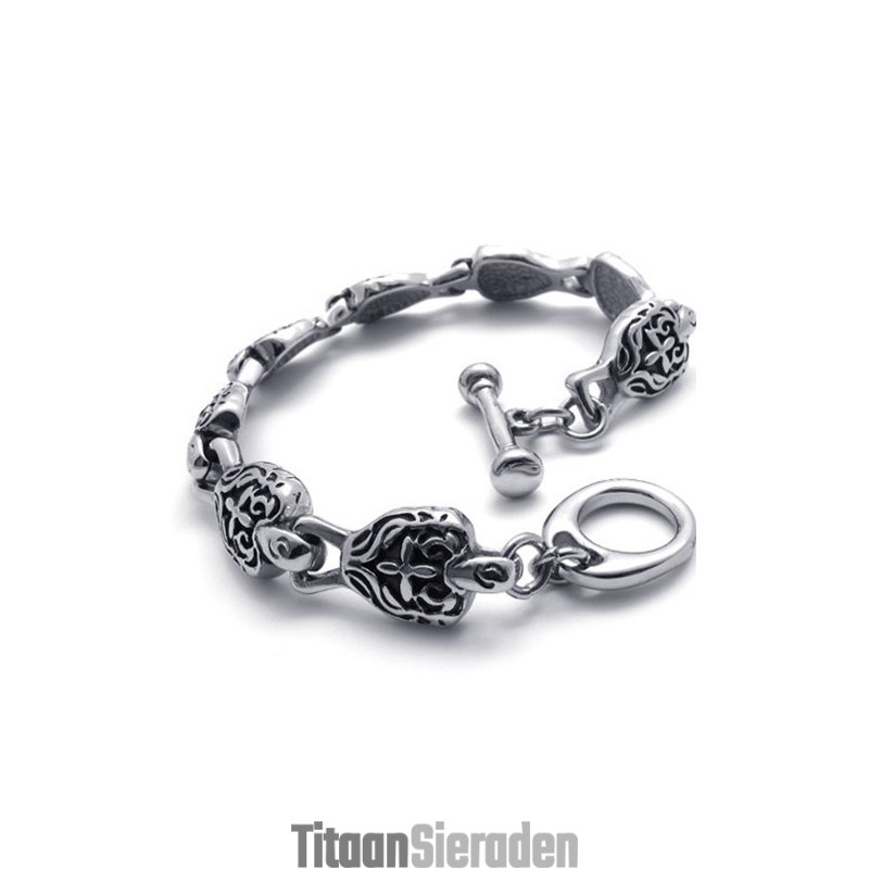 8,7 Inch Titanium Armband