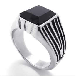 Edelsteen Titanium Ring