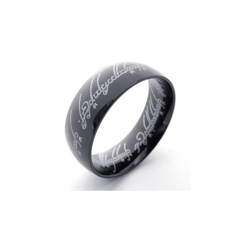 Zwarte Lord Titanium Ring Zwarte Lord Titanium Ring