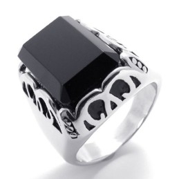 Edelsteen Titanium Ring