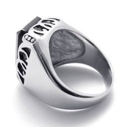 Edelsteen Titanium Ring
