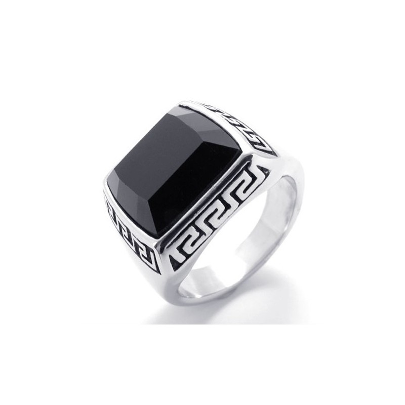Edelsteen Titanium Ring Edelsteen Titanium Ring