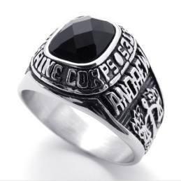 Edelsteen Titanium Ring