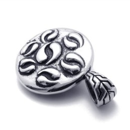 Titanium Zwart-Witte Strass Taichi Hanger