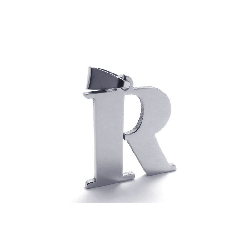 Titanium Hanger Met Letter "R"