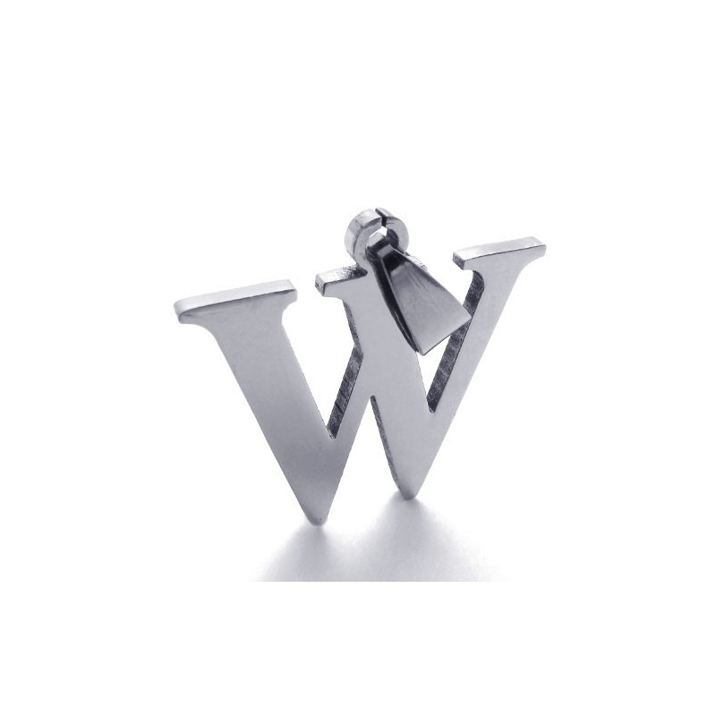 Letter "W" Titanium Hanger Letter "W" Titanium Hanger