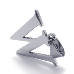Letter "W" Titanium Hanger