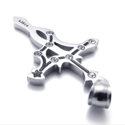 Titanium Weegschaal Hanger Met Strass