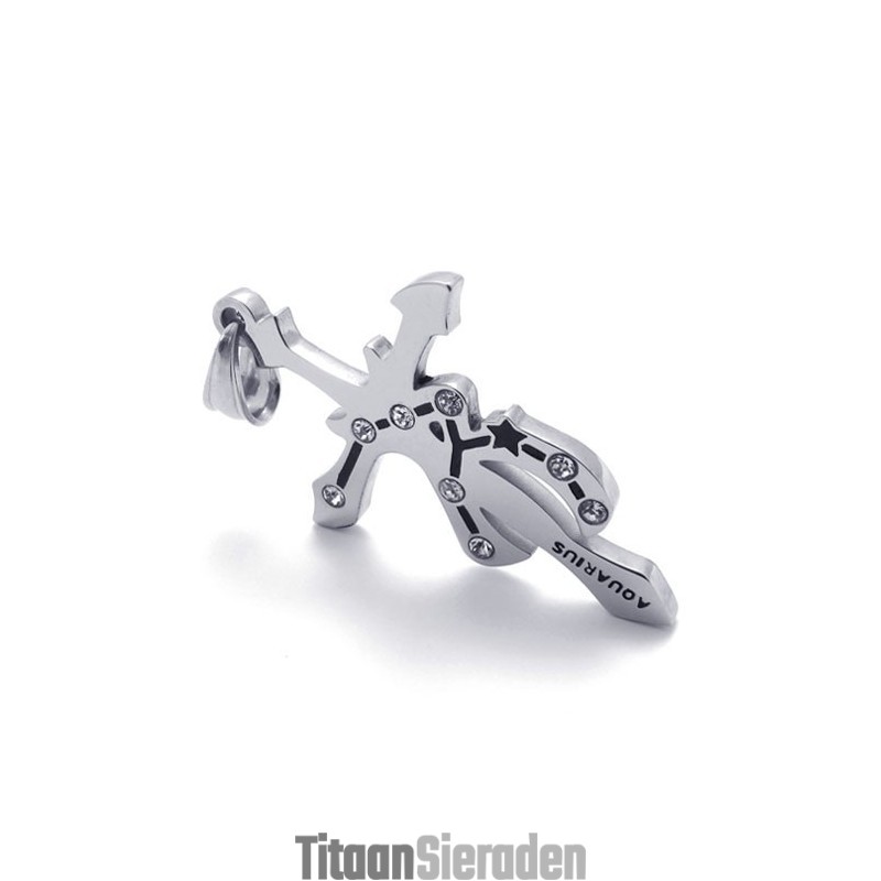 Waterman Titanium Strass Hanger Waterman Titanium Strass Hanger