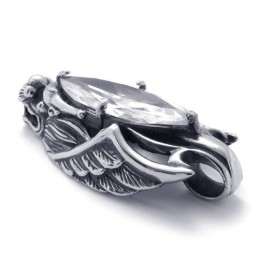 Drakenkop Titanium Hanger Met Zirkoon
