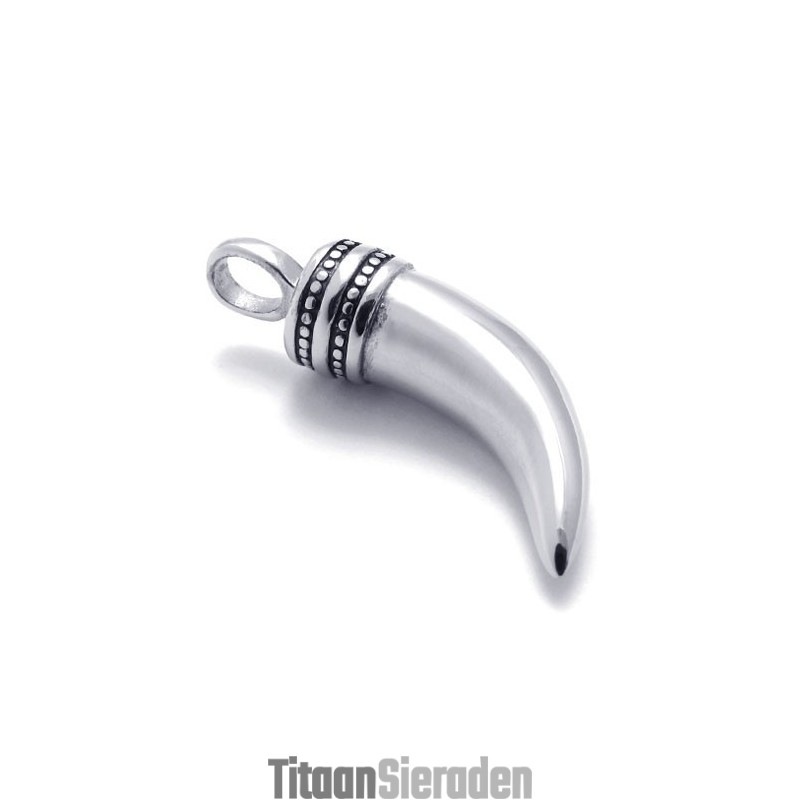 Titanium Hanger Met Ossenhoorn Titanium Hanger Met Ossenhoorn