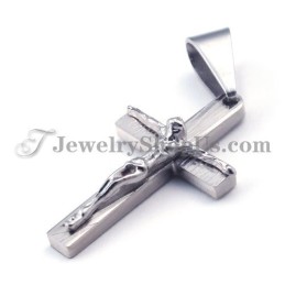 Titanium Kruis Van Jezus Hanger Voor Vrouwen