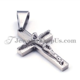 Titanium Kruis Van Jezus Hanger Voor Vrouwen