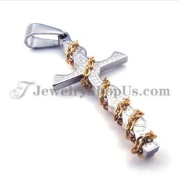 Elegante Titanium Kruishanger