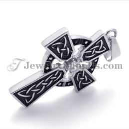 Prachtige Titanium Kruishanger Met Zirkoon