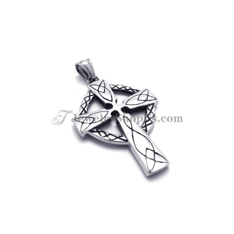 Elegante Titanium Kruishanger Elegante Titanium Kruishanger