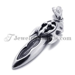 Mode Zwarte Zirkoon Titanium Hanger