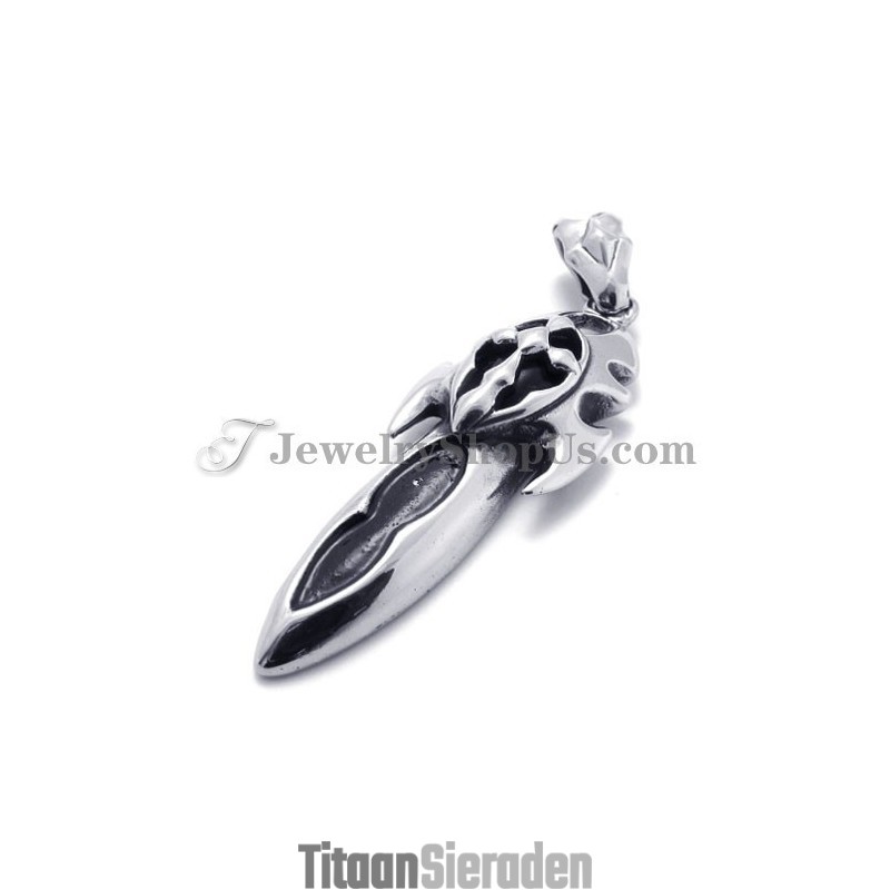 Mode Zwarte Zirkoon Titanium Hanger Mode Zwarte Zirkoon Titanium Hanger